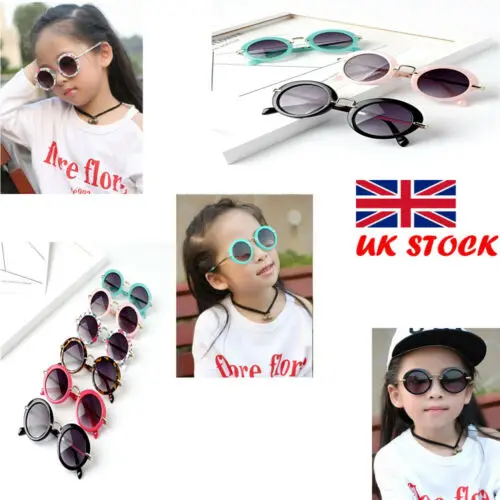 UK новые детские солнцезащитные очки для маленьких мальчиков и девочек