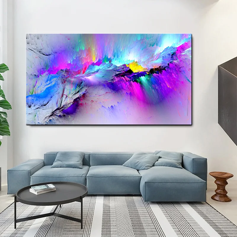 Large Printed Oil Painting Dropshipping Canvas Print for Living Room Wall Decor Modern Home Decorative Pictures Abstract Artwork