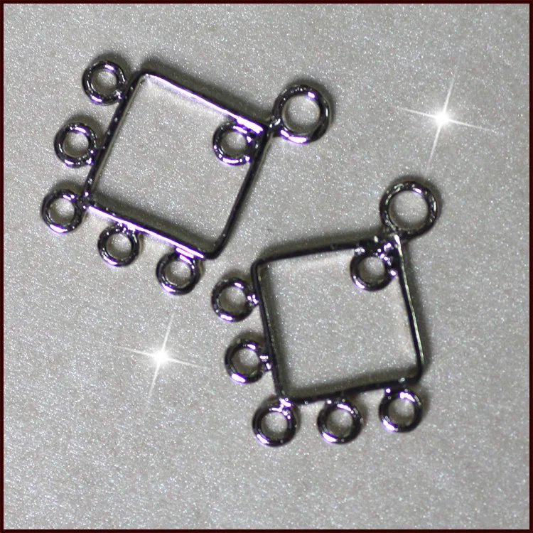

High quality connections white gold easy jewelry making findings jewelry components