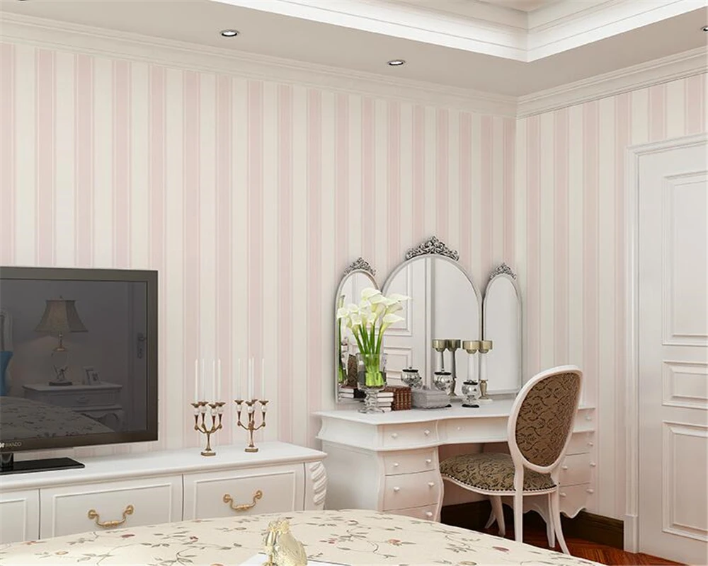 

Beibehang Modern minimalist wallpaper 3D fine vertical stripes wallpaper bedroom living room TV background walls 3d wallpaper