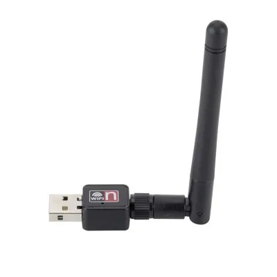 Rovtop мини USB WiFi адаптер 150 Мбит/с 2 дБ WiFi ключ MT7601 Wi-Fi приемник беспроводная сетевая карта 802.11b/n/g антенна Ethernet - Цвет: A