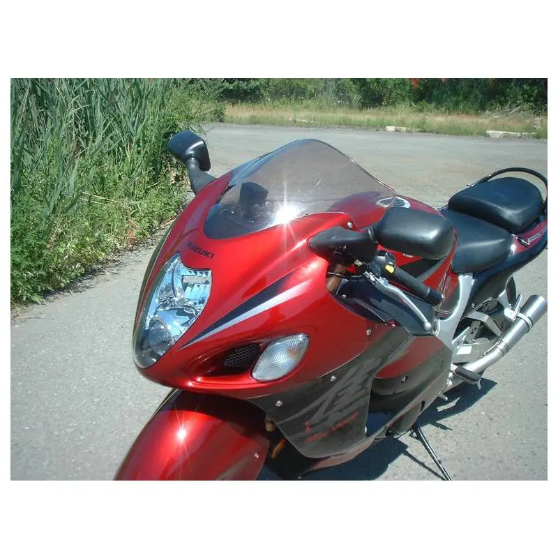 Мотоцикл Обтекатели лобового ветер Экран для 1999-2007 Suzuki GSX1300R GSX 1300 R Hayabusa 2004 2005 2006 - Цвет: Smoke