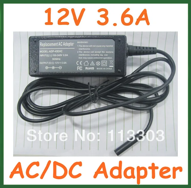 Special Offers 12V 3.6A 43W AC DC Adapter Power Adapter Supply Charger for Tablet Microsoft Surface Pro Surface RT Surface Pro 2 with AC Cable