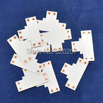 

Free shipping 50pcs lot 10mm width 2pin led PCB connectors T shape