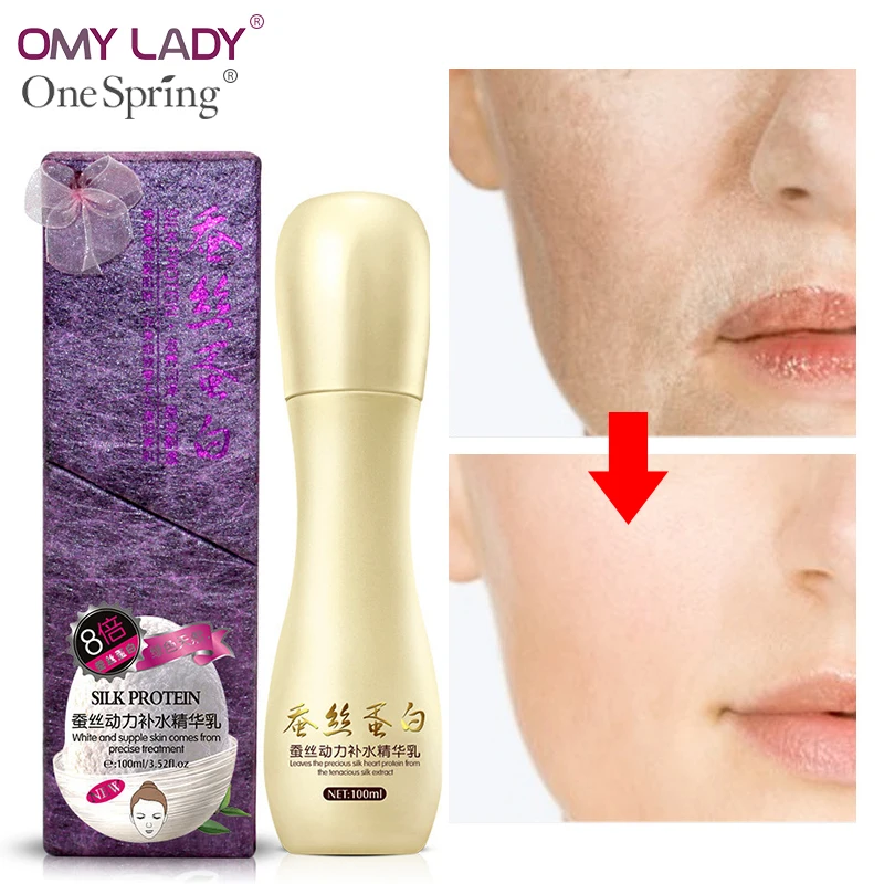 Face Care Silk protein Emulsion skin care Face Cream Moisturizing Anti