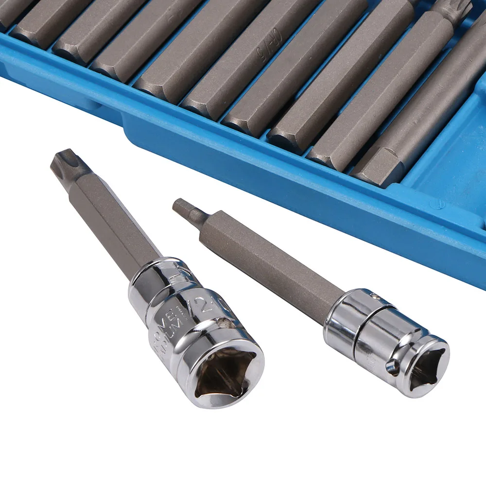 Розничная 40 шт./компл. Torx с внутренним шестигранником звезда партия набор гаечных ключей многофункциональные инструменты наборы комбинация автомобиля инструменты для дома