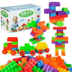 Строительные блоки игрушки совместимы с брендовым блоком paradise самоблокирующиеся детали для детей Обучающие 72 шт./лот
