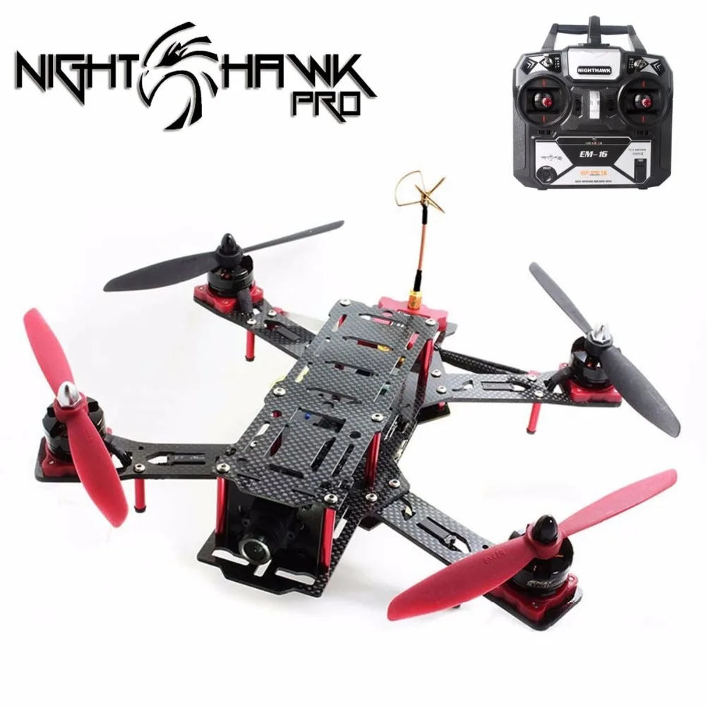 Emax Nighthawk Pro 280 FPV Mini RC Quadcopter Drone Frame with 700TVL Camera RTF
