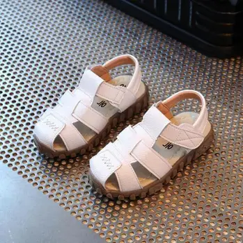 

Children Shoes Leather Boys Sandals Single Toddler Boy Gladiator Shoes Casual Comfortable Summer Beach Sandals Kid
