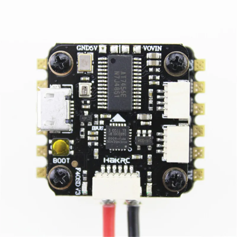 20x20 мм HAKRC MiniF4 Flytower F4 Полет контроллер AIO OSD BEC& 20A BLheli_S ESC для Мультикоптер RC Drone Запчасти Аксессуары