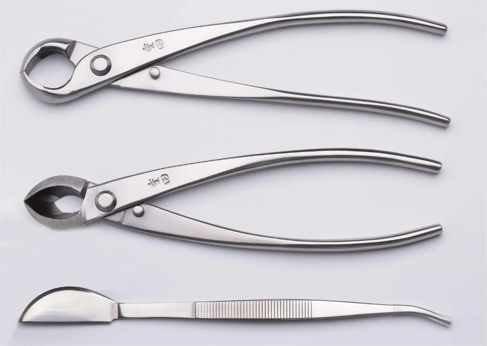 2 PCS Tian Bonsai tool kit JTTK-06 knob cutter branch cutter master quality shipping by Express receiving within 9 days
