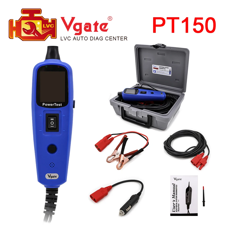 

Power Probe Car Electric Circuit Tester Automotive Tools 12V Vgate Pt150 Electrical System Tester as YD208 PS100