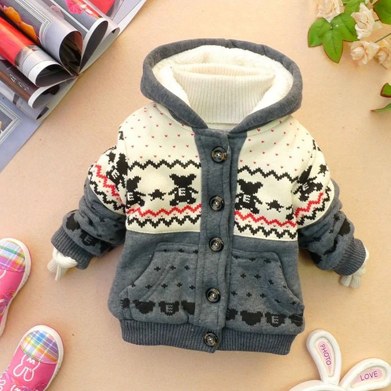 Зимние толстовки с капюшоном хлопковые куртки и миньонами Осенняя теплая