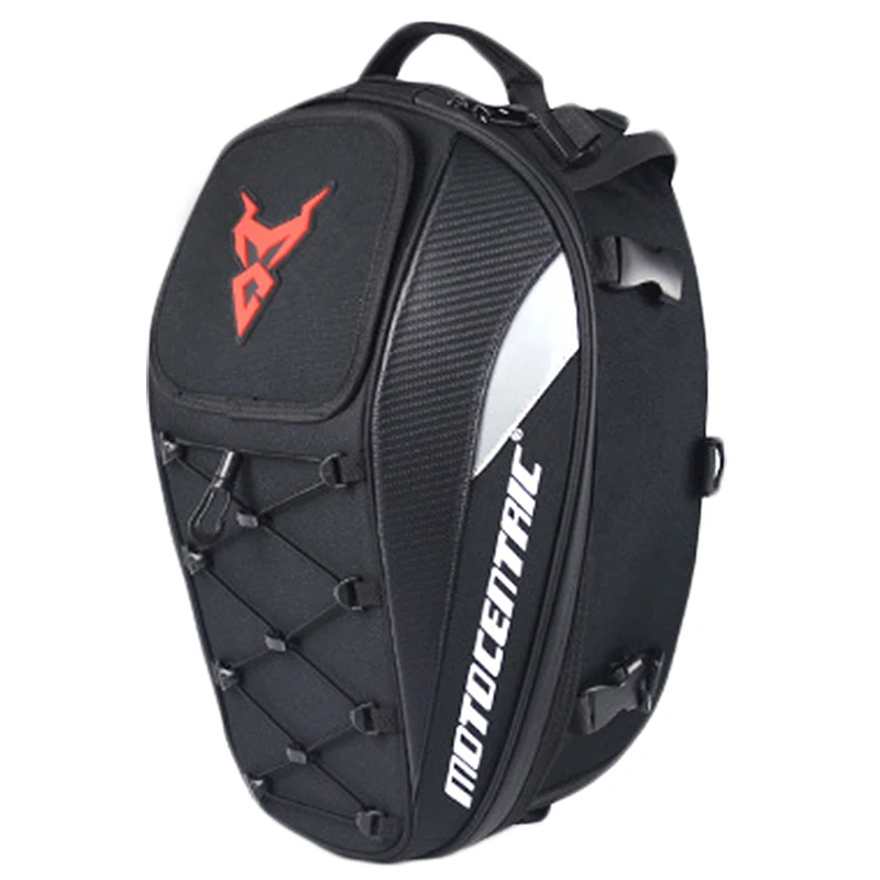 Cena MOTOCENTRIC wodoodporna torba na tyl motocykla wielofunkcyjna wytrzymała tylna motocyklowa torba podsiodłowa o dużej pojemności plecak 11 M