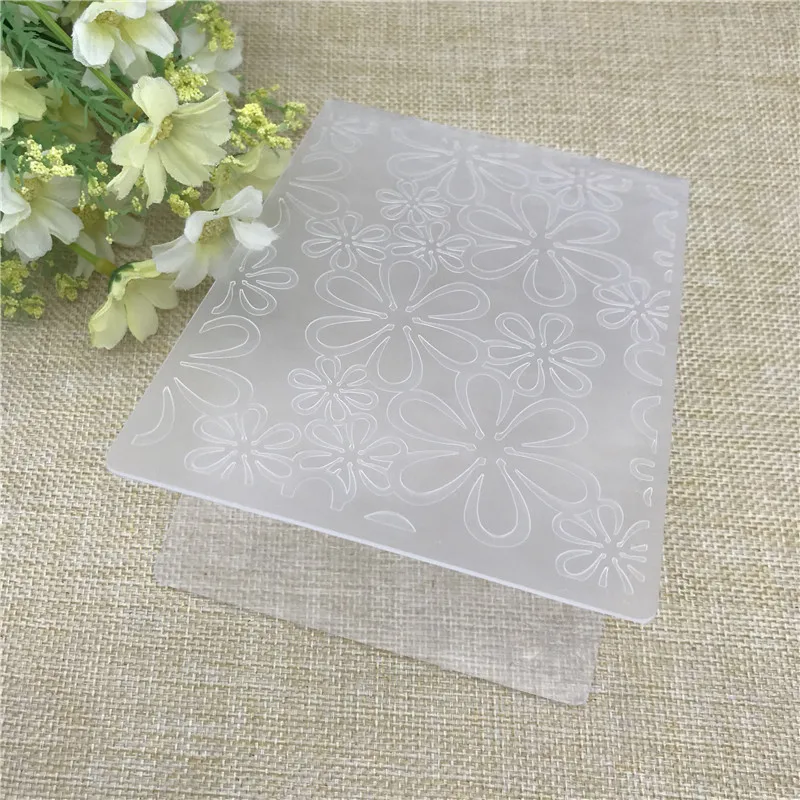 

Flower Plastic Embossing Folders for DIY Scrapbooking Paper Craft/Card Making Decoration Supplies