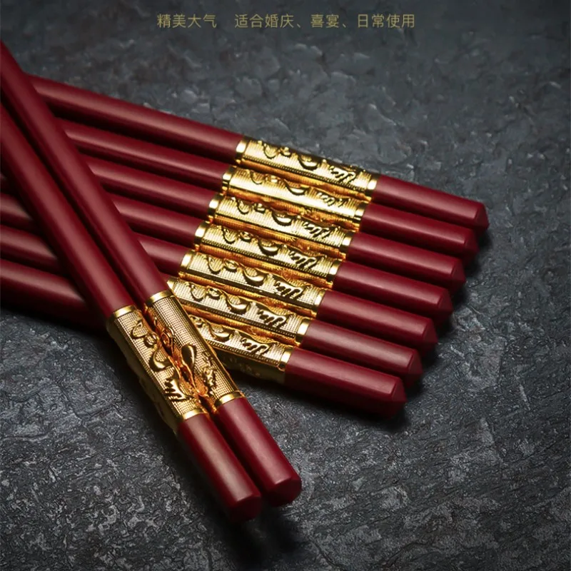 

Handmade Japanese Natural Chestnut Wood Chopsticks Set With Value Gift box Red sandalwood wood chopsticks