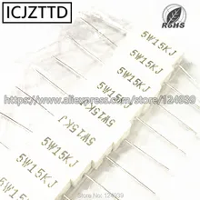 10 pcs 5 W 5% J Cimento Res 0.05R 0.1R 0.15R 0.22R 0.25R 0.27R 0.33R 0.39R 0.47R 0.5R 0.68R 1R 1.2R 1R2 1.5R 1.8R 2R 2.2R 2.4R 2.7R