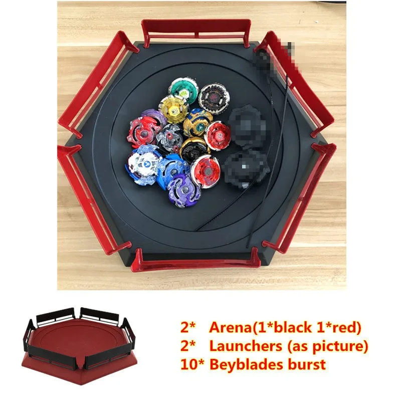 Beyblade Burst Gyro Arena 38*33*7,5 см диск захватывающий поединок волчок игрушка аксессуары ABeyBladeLY стадион Дети Лучшие подарки - Цвет: mixed 4