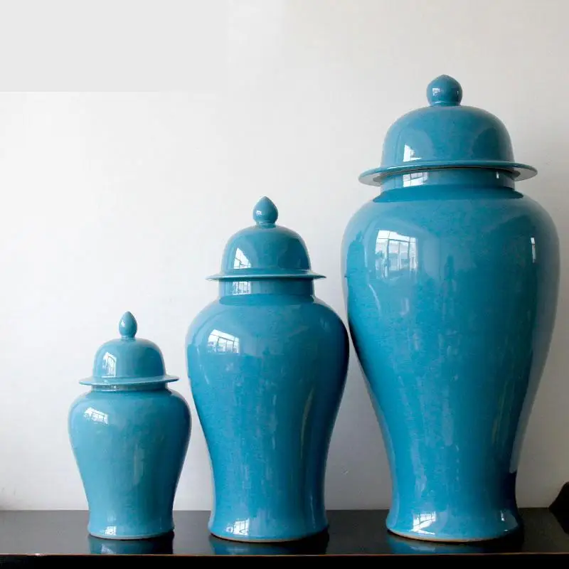 Jingdezhen керамическая банка для дужек ручной работы желтая глазурованная кастрюля