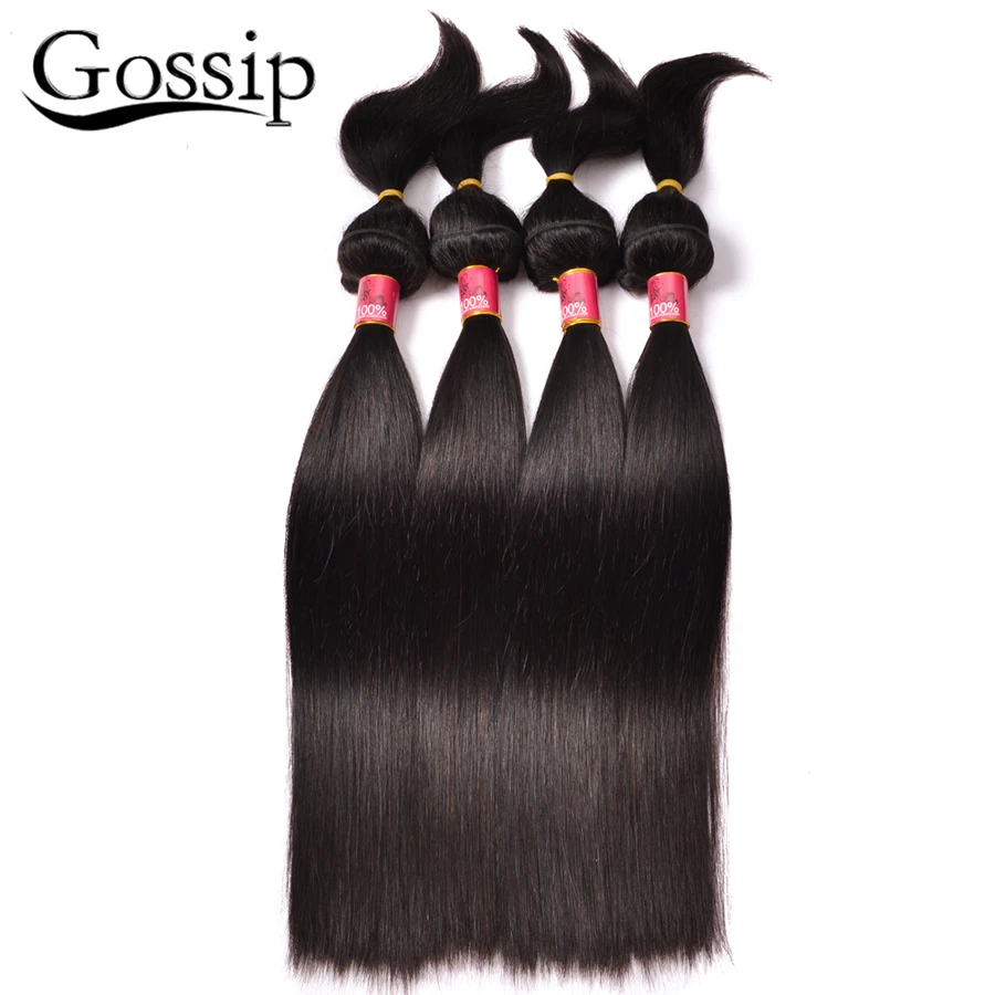 Braiding Hair Brazilian Virgin Hair Straight Braid in Bundles 8A Brazilian Straight Hair 4