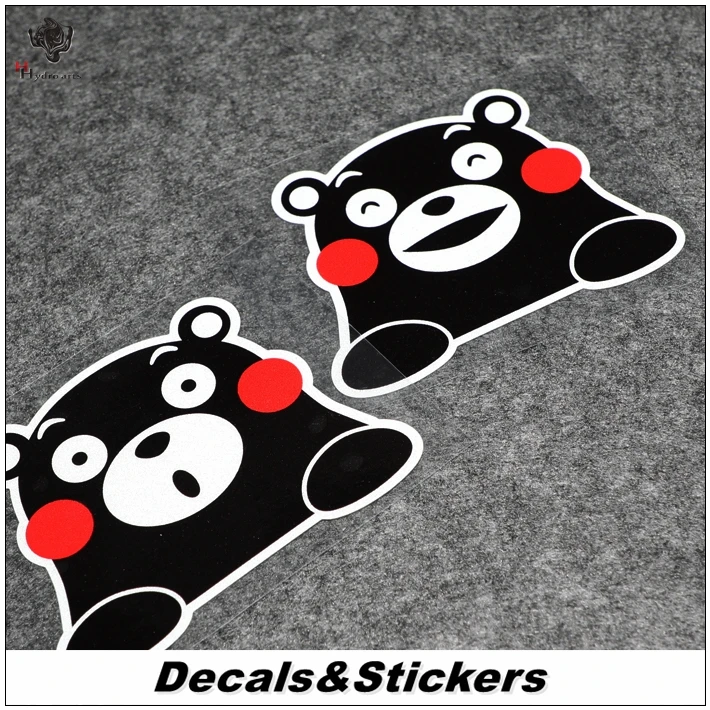 Милые Мультяшные Светоотражающие модифицированные наклейки NO.L111 Kumamon 3M