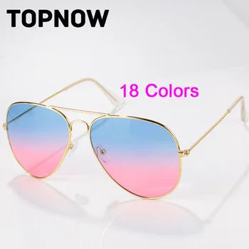 New Brand Designer Sunglasses Women Fashion Gradient Rimless Sunglasses Men Frog Mirror Sunglass Unisex 18 Color Gafas Oculos