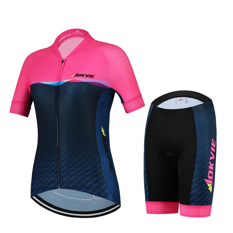 Женский комплект Джерси для велоспорта с коротким рукавом одежда Pro Team Road Bike & Mtb