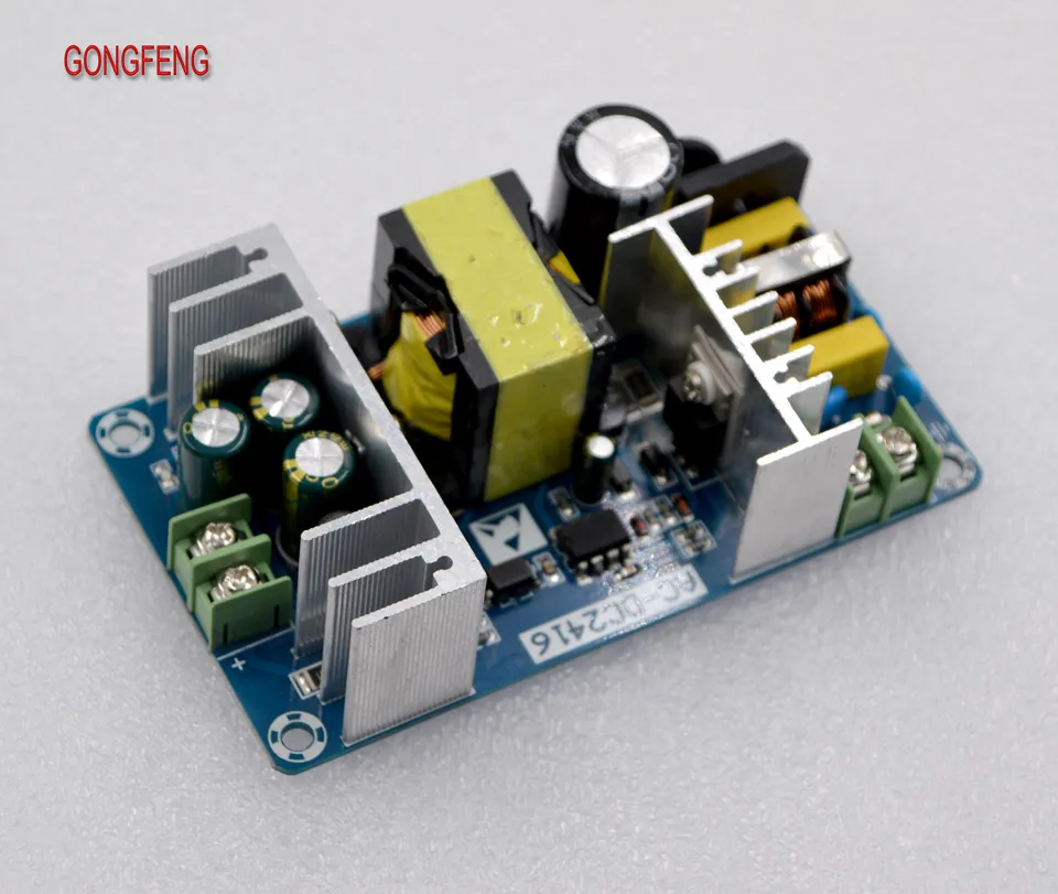 

GONGFENG NEW 24V6A 150W Switching Power Supply Module Bare board High Power Module 110V/220V to 24V (D4A2) Special sales