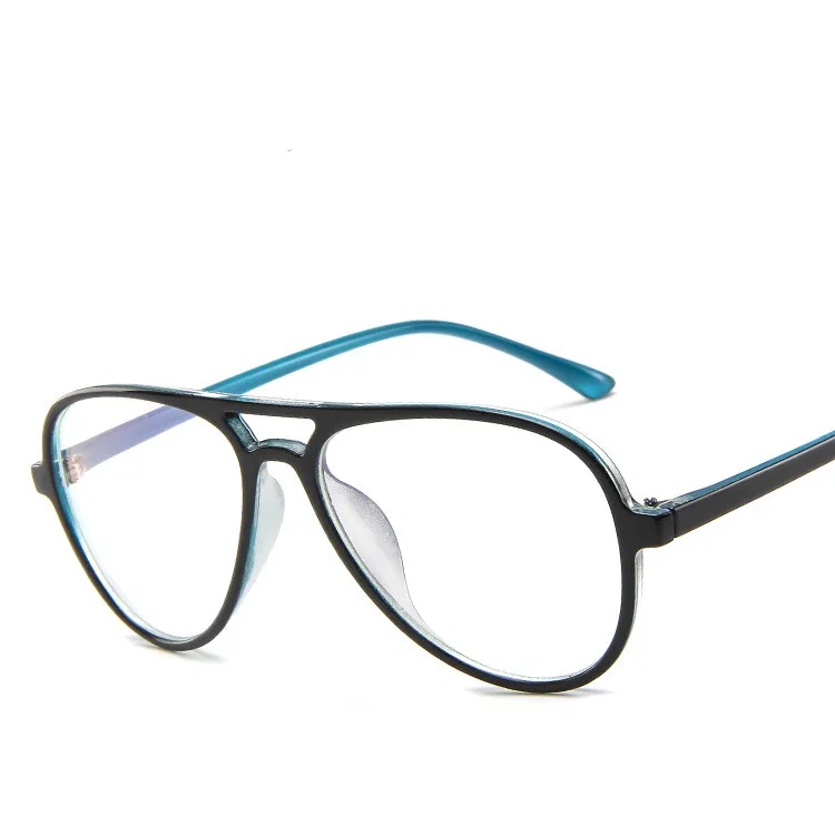 Корейский пилот двойной луч Сверхлегкий очки Оптические очки оправа для мужчин и женщин унисекс Прозрачные очки оправа прозрачные линзы