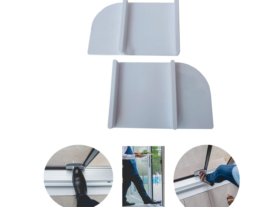 

Smart Slider The Hands-Free Patio Door Opening Accessory 2PC Sliding Door Assisting Handle Hands-Free Patio Door Opening Tool