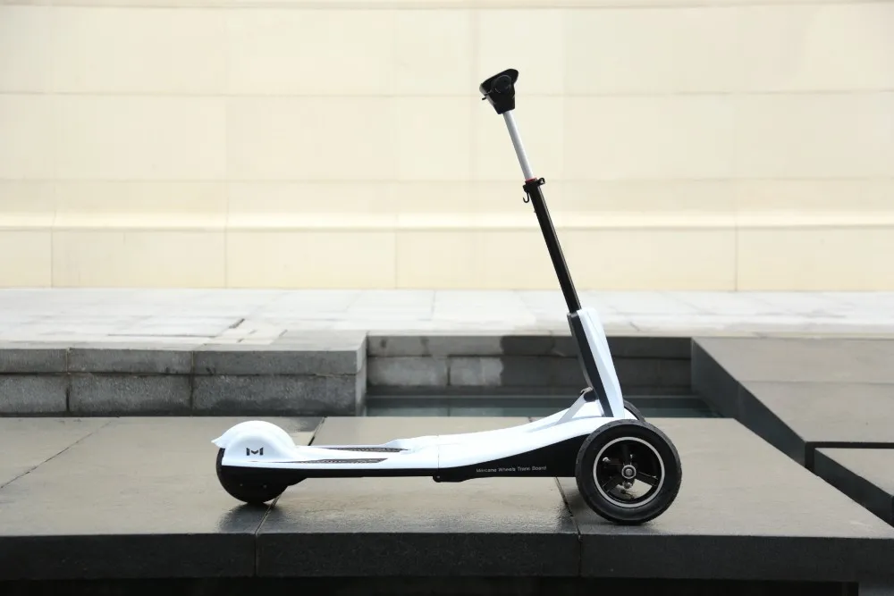 Perfect New Brand M1 350w 36v Folding Aluminum Alloy Three-wheel Electric Scooter Steering-wheel Skateboard Hover Board 15