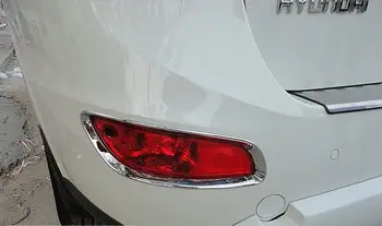 

Chrome rear Fog Light lamp cover Trims For Hyundai santa fe 2010 2011 2012