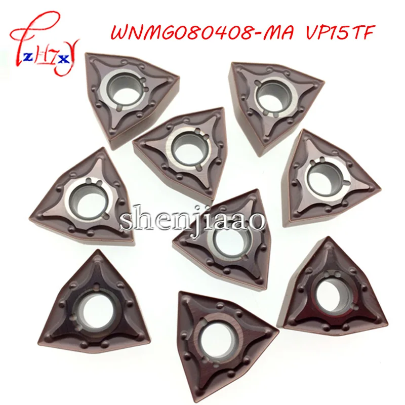 10 штук кор. WNMG080408 MA VP15TF внешний токарный инструмент жесткий металлический с ЧПУ