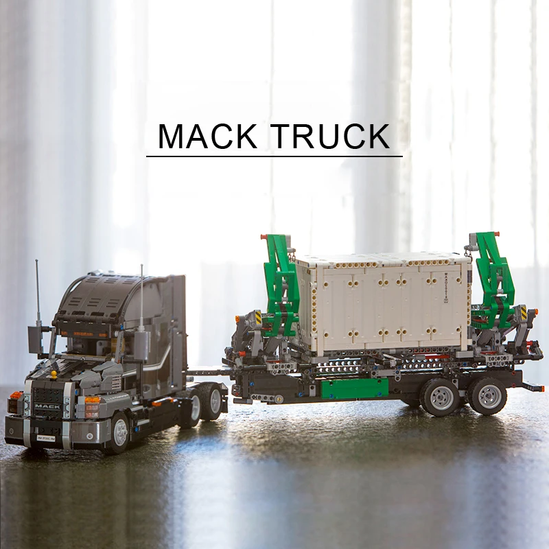 20076 Technic Series The Mack набор "большой грузовик" 42078 строительные блоки кирпичи развивающие игрушки собрать подарки для детей