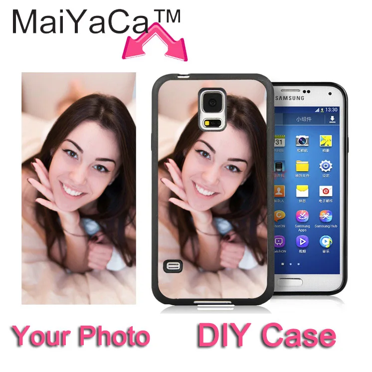 

MaiYaCa DIY Photo Customized Soft Rubber Phone Case For Samsung Galaxy S5 S6 S7 edge S10 S8 S9 plus Note 9 8 5 Cover