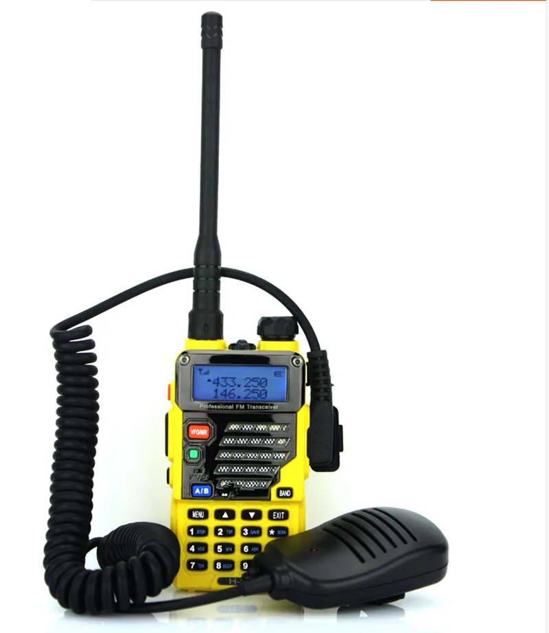 XQF 2 контактный Динамик Микрофон для KENWOOD BAOFENG UV 5R WOUXUN радио|speaker mic|radio micbaofeng mic |