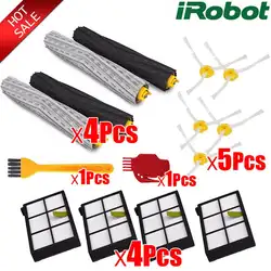 Основные валик Hepa фильтр боковая щетка комплект для iRobot Roomba 800 900 серии 870 880 980 робот-пылесос Запчасти