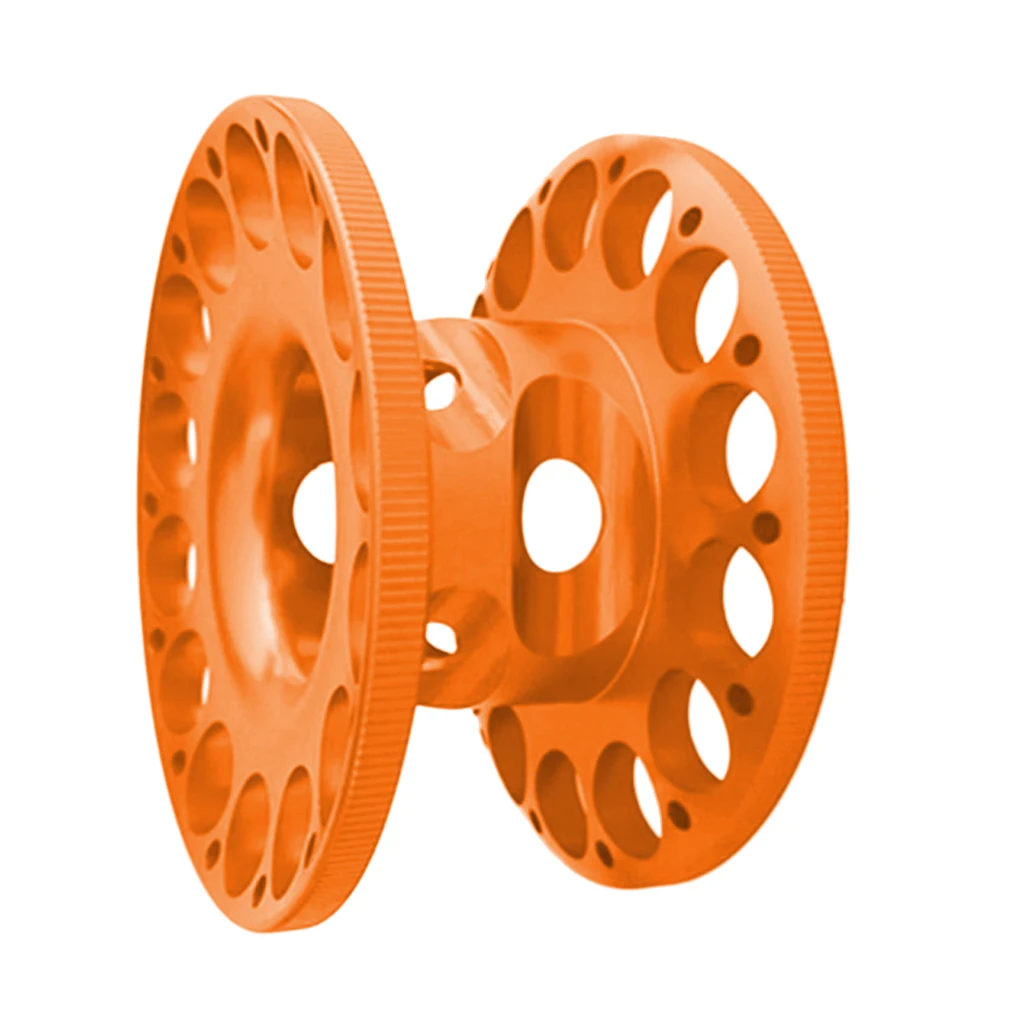 Lightweight Aluminum Alloy Scuba Diving Finger Reel Guide Line Spool fit 15-30M Line for Snorkeling Diving 5 Colors