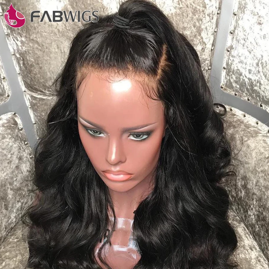 pre plucked full lace wig