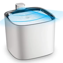 Автоматический индукционный фонтанный фильтр для домашних животных, здоровый и гигиенический питьевой фонтан, 3л Автоматическая электрическая чаша для воды для собак, флитер