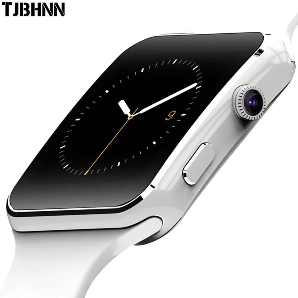 TJBHNN X6 Смарт часы с поддержкой sim карты TF h камера Bluetooth циферблат/с камерой