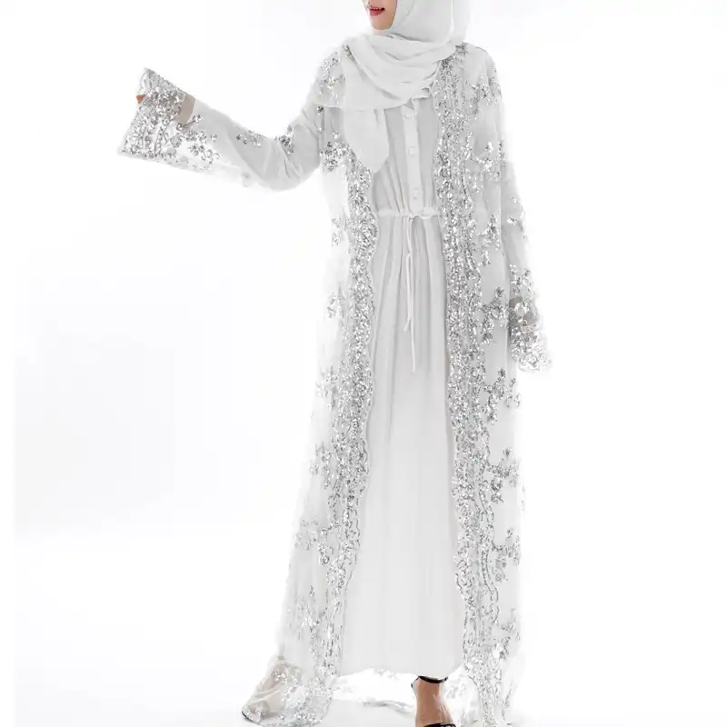 Арабское Белое Платье