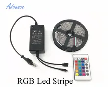 RGB 5M SMD5050 Changable Color Led Stripe With Driver Sensor Remote Control Home Decoration Living Room Upgrade 12V FlexibleTape