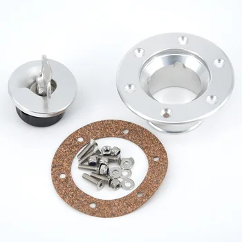 

Aluminum 45mm Gas Cap Fuel Billet Anodized Flush Mount Accessories AL6061-T6 CNC
