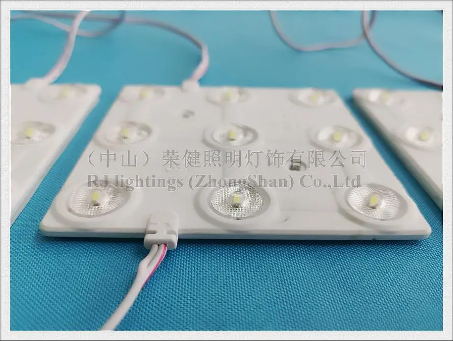 led injection module light square 9 led 9w dc24v (2)