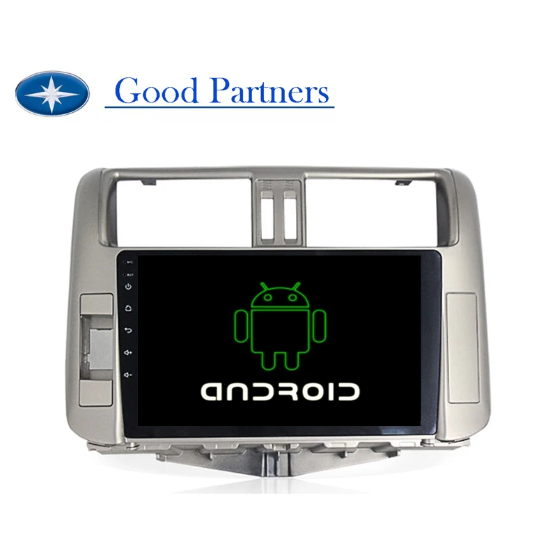 Free shipping Android 6.0 HD 9 inch 1024x600 touch screen Car DVD Multimedia GPS For Toyota Prado 150 2010 2011 2012 2013 | Автомобили и