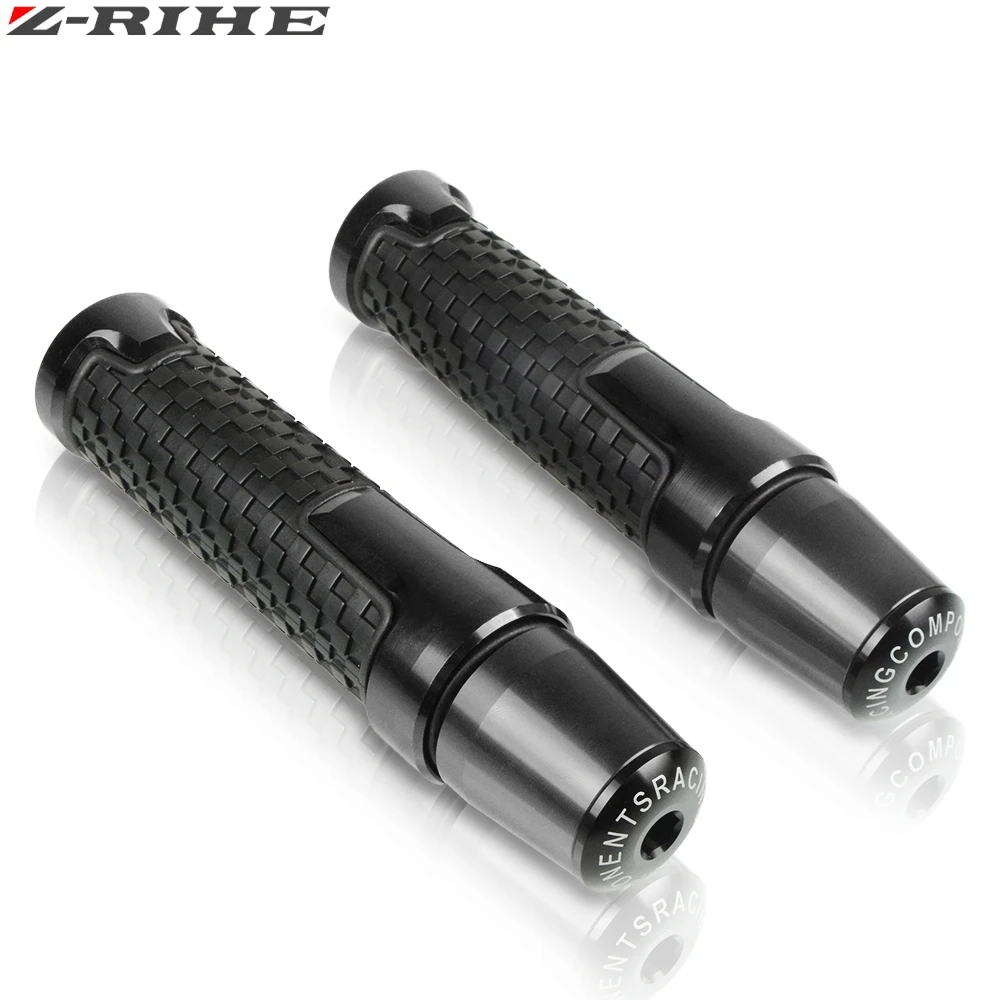 Для kycco xciting 250 300 350 400 400 S 500 мотоциклетные ручки противоскользящая ручка мотоцикла ручки с ЧПУ 22 мм Бар ручной Руль для KYMCO - Цвет: Black