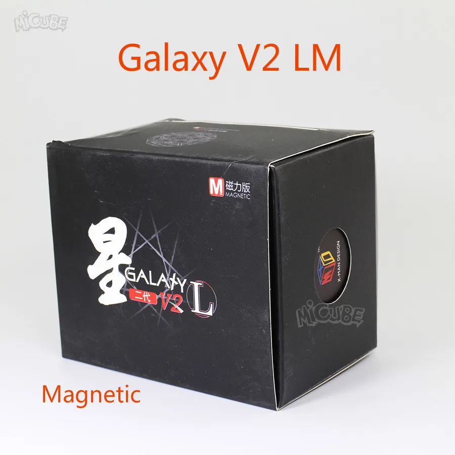 Magnetic Mofangge X-Man Galaxy V2 L M Cube Megaminxeds, магические кубики, магнитные и обычные скоростные головоломки, профессиональные 12 Сторон, Cubo Magico Qiyi - Цвет: Magnetic