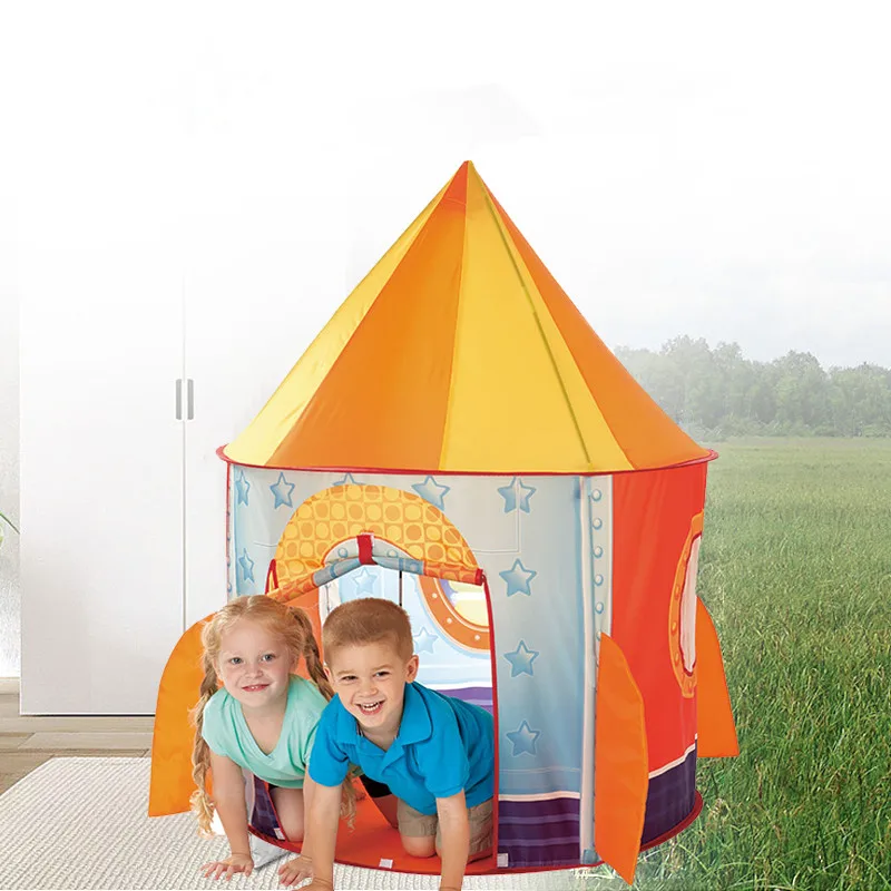 Наружный и внутренний игровой домик-палатка, космическая Вигвама, Детская игровая палатка и безопасная Игровая палатка для детей