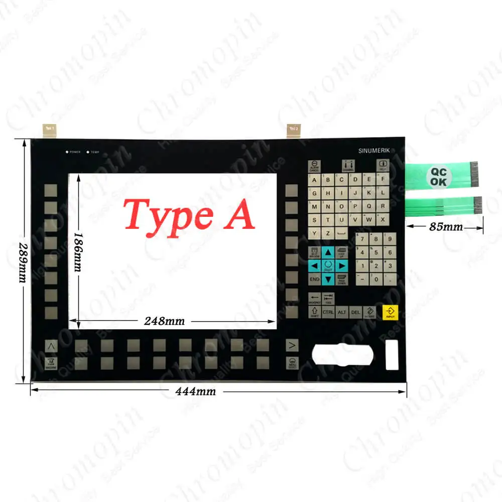 Мембрана клавиатуры для 6FC5203-0AF06-1AA0 6FC5 203-0AF06-1AA0 OP012T